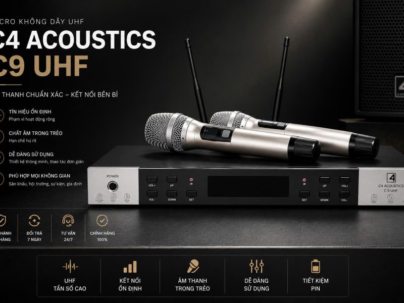 C4-Acoustics C9- Untra