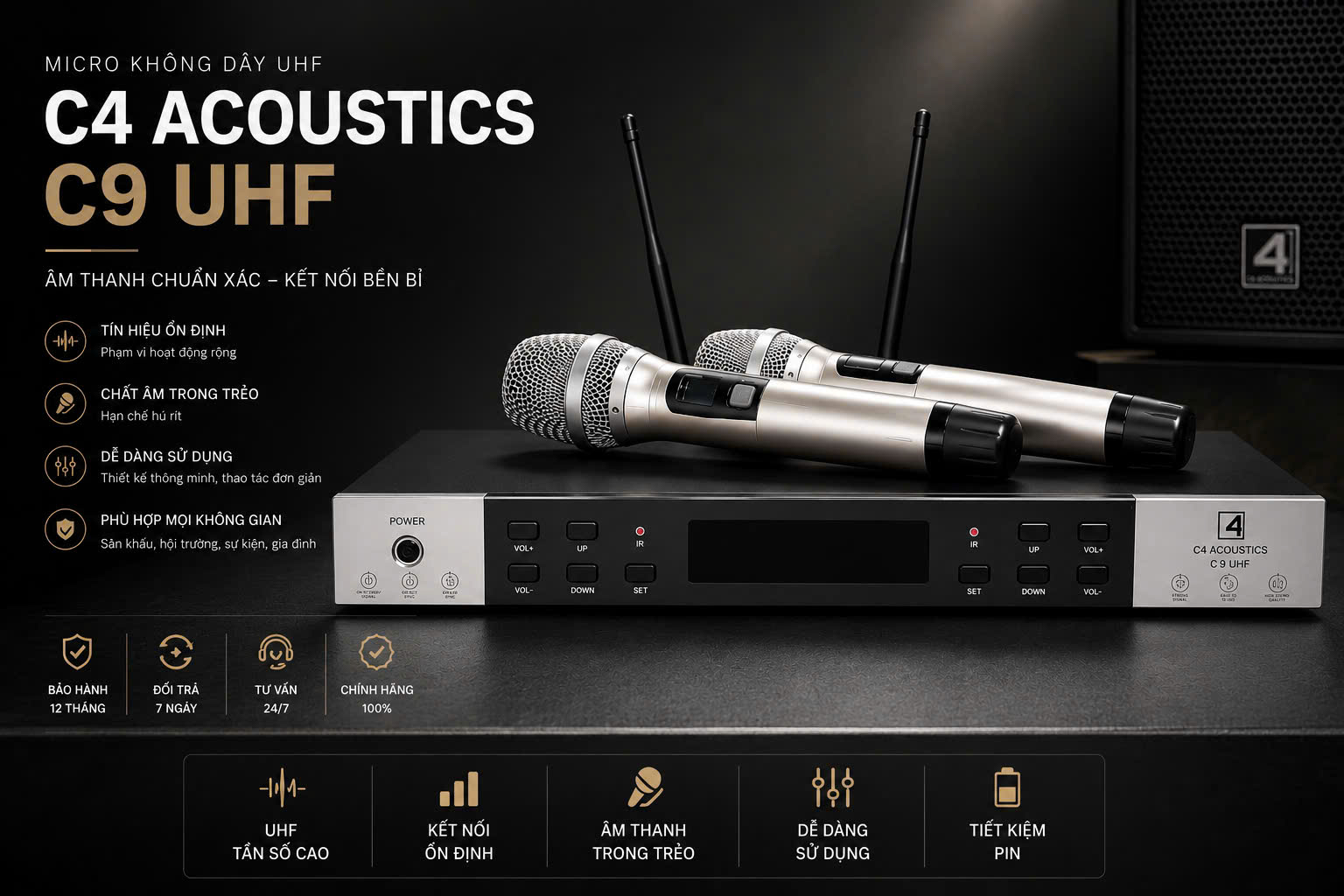 C4-Acoustics C9- Untra